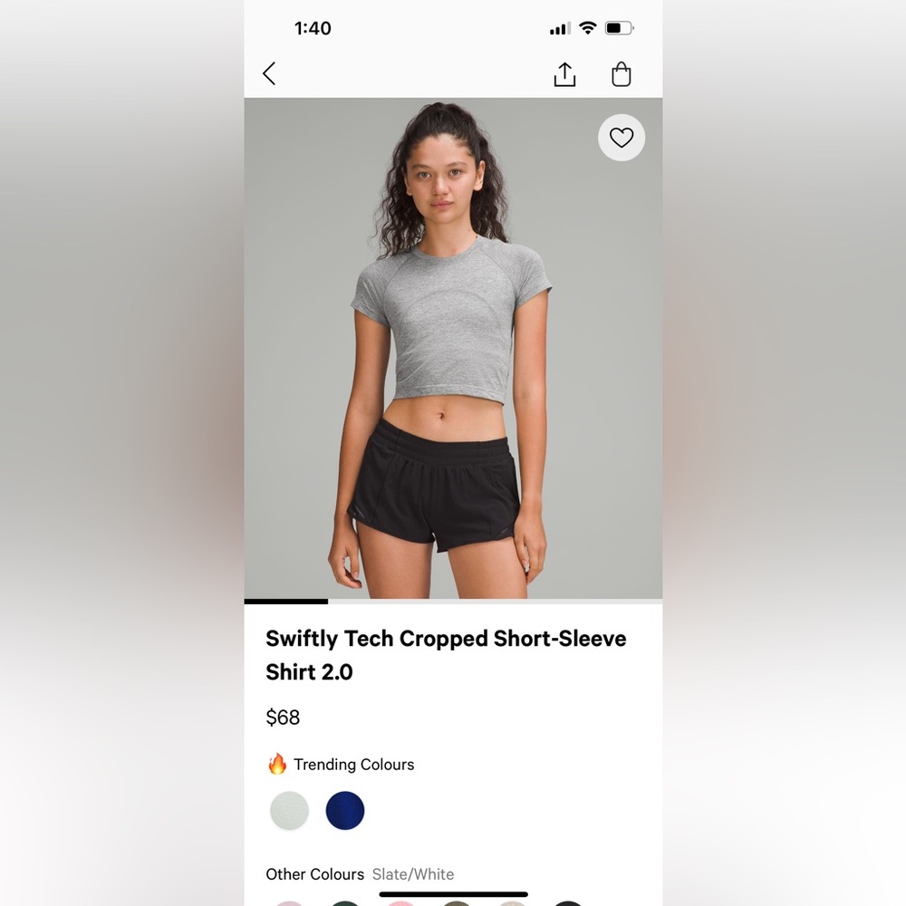 Swiftly tech crop